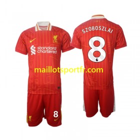 Maillot de Foot Liverpool Szoboszlai 8 Enfant Domicile 2024/25